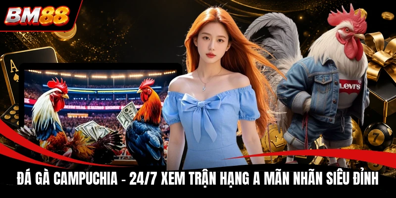 Đá Gà Campuchia | 24/7 Xem Trận Hạng A Mãn Nhãn Siêu Đỉnh