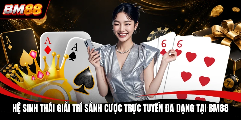 Hệ sinh thái giải trí sảnh cược trực tuyến đa dạng tại BM88