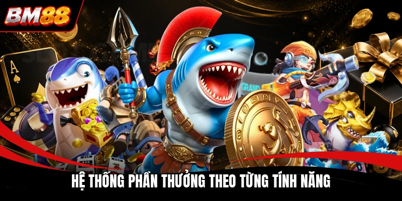 Hệ thống phần thưởng theo từng tính năng