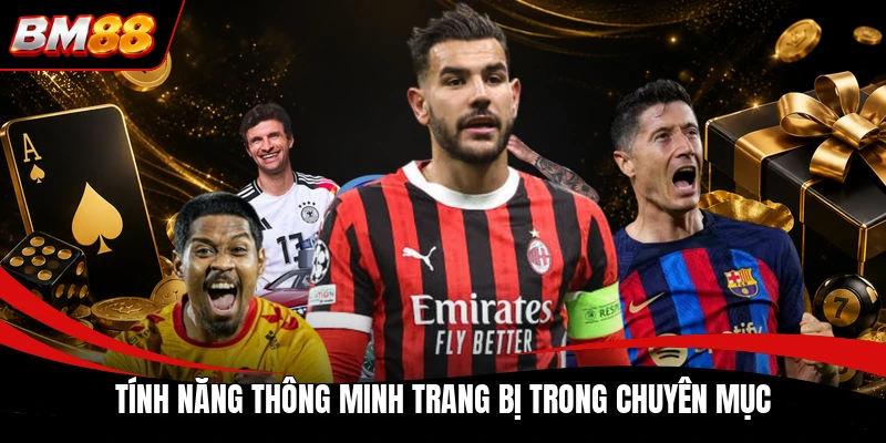 Tính năng thông minh trang bị trong chuyên mục